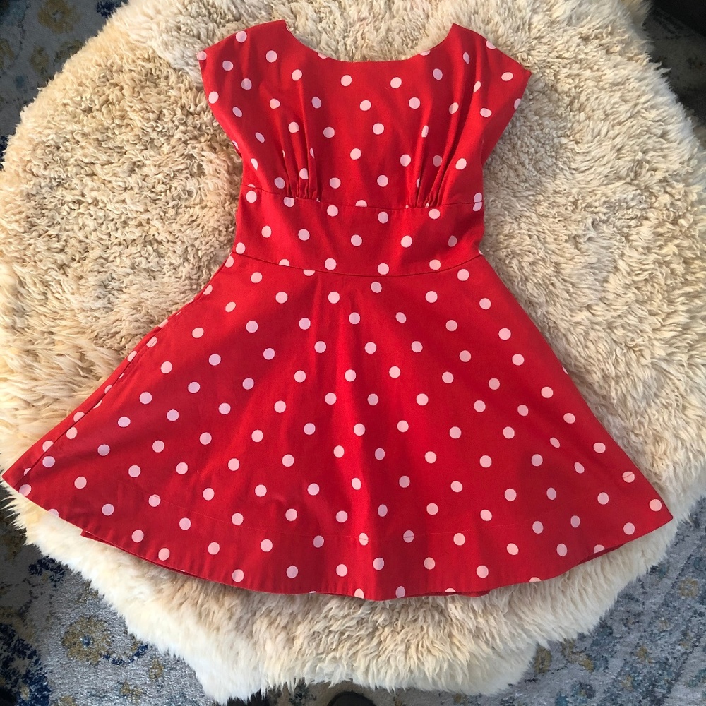 Red polka dot KATE SPADE Dress